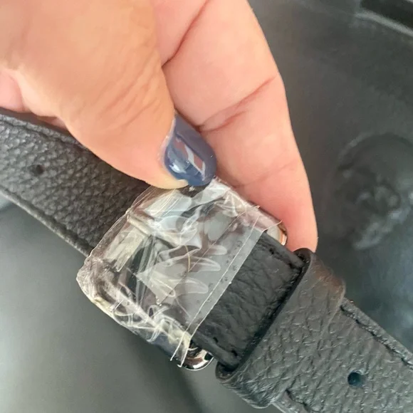 NEW Iopelle Italia Embossed Skull Leather Tote Crossbody Bag - Picture 4 of 5